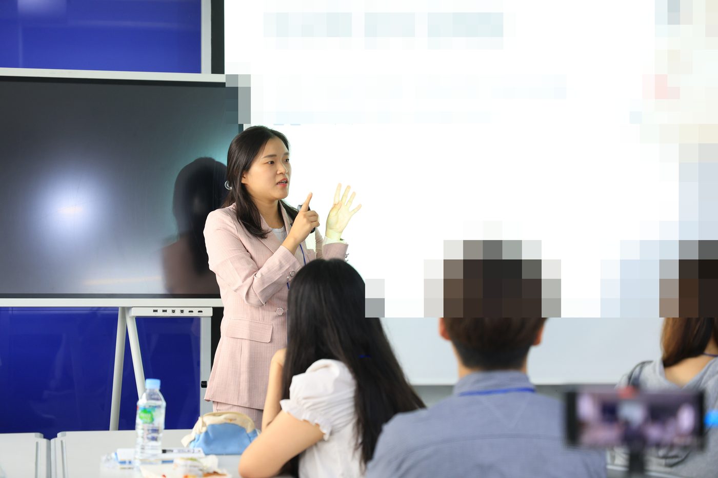 성인 대상 강의 현장